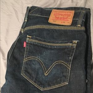 Men's Levi Jeans 514 32x 32 slim/straight